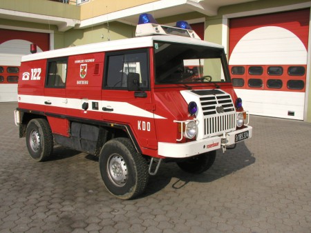 Kommandowagen Pinzgauer Bj 1986, Indienststellung 1989