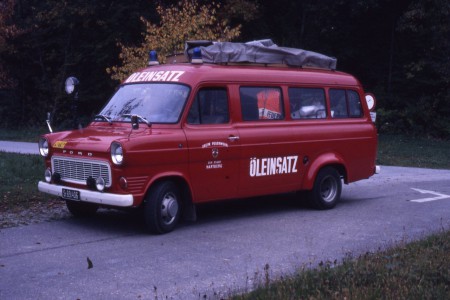 Öleinsatzfahrzeug Ford Transit BJ 1975