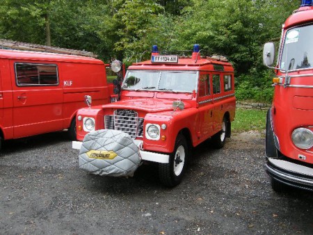 Ein Landrover EX-FF Ottendorf