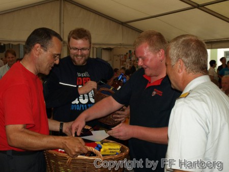 FF Hallein, Sieger der Anreisewertung