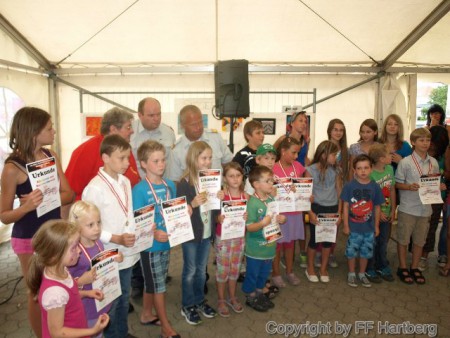 Jedem seine Urkunde und Metaile